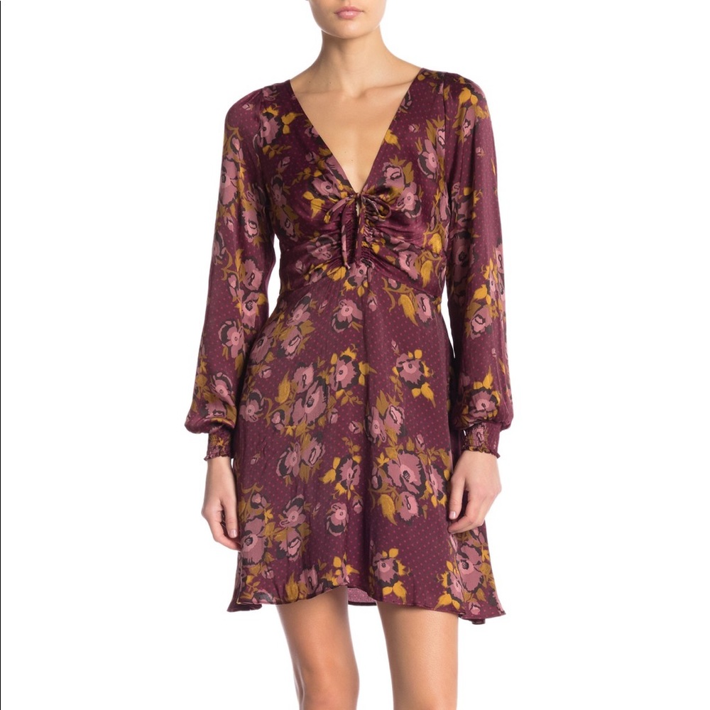 Free People Morning Light Mini Dress